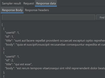 jmeter analyse résultat